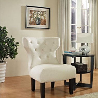 Modway Howard Dining Side Chair in Beige