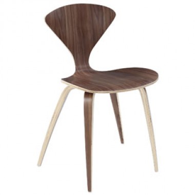 Modway Vortex Dining Side Chair in Dark Walnut Hover
