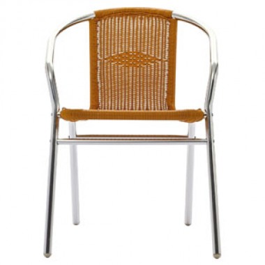 Modway Bistro Dining Chairs Set of 2 in Natural Hover