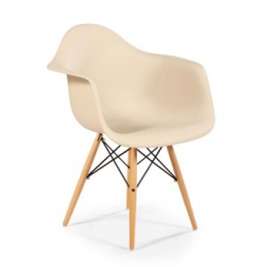 Stilnovo The Mid Century Eiffel Arm Chair w/ Wooden Dowel Legs