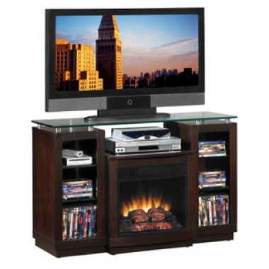 Fireside America Classic Flame 18 Inches Ashburn Home Theater Electric Fireplace - With Remote