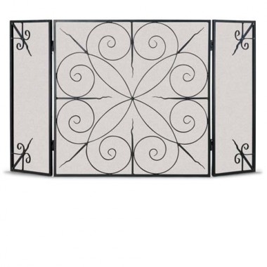 Fireside America Napa Forge Elements 3 Panel Screen - Brushed Bronze Hover