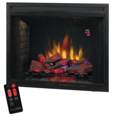 Fireside America Classic Flame 39 Inches Built-In Electric Builder Box with Fixed Glass