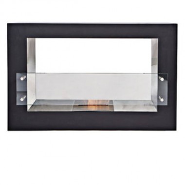 Fireside America Argento Free Standing See Thru Fireplace