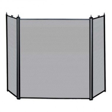 Fireside America 3 Panel Mesh Screen