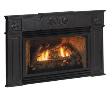 Fireside America White Mountain Innsbrook Traditional Surround - Matte Black