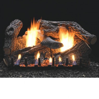 Fireside America White Mountain 18-Inch Super Sassafras With Variable Control - Remote Included - LP Fuel