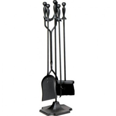 Fireside America UniFlame 5 Piece Ball Tool Set with Pyramid Base - Black Hover