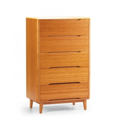 Greenington Caramelized Currant Five Drawer Chest Hover