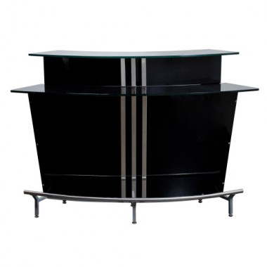 Diamond Sofa 60 Inch Arched Contemporary Bar