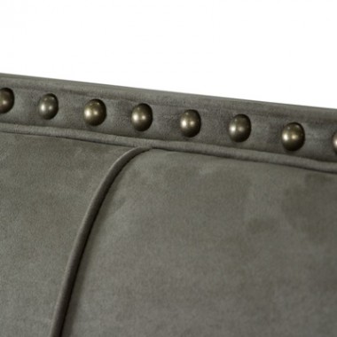 Diamond Sofa Joyce Upholstered Eastern King Bed with Nail Head Accents Hover