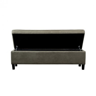 Diamond Sofa Joyce Lift-Top Storage Trunk in Mint Microfiber Hover