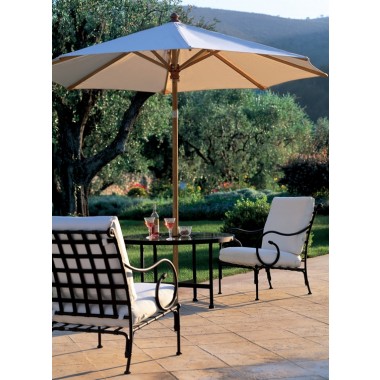 Sifas In-Outdoor Kross Cocktail Table Incl. Glass Top Hover