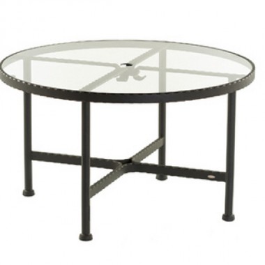 Sifas In-Outdoor Kross Cocktail Table Incl. Glass Top