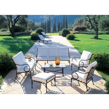 Sifas In-Outdoor Kross Coffee Table Incl. Glass Top Hover