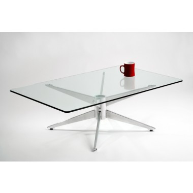 Knifty Aluminum Coffee Table Hover