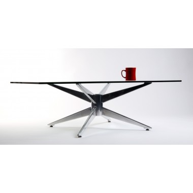 Knifty Aluminum Coffee Table Hover