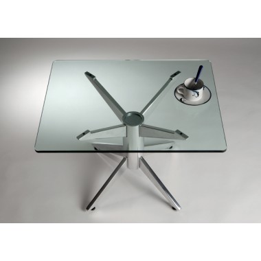 Knifty Aluminum End Table Hover