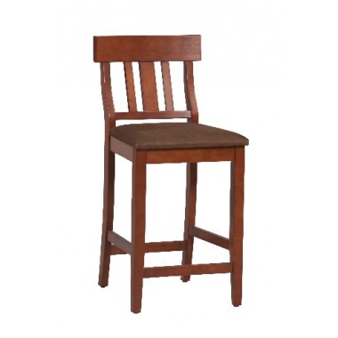 Linon Torino Slat Back Bar Stool Hover