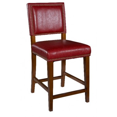 Linon Brook Red Bar Stool Hover