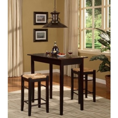 Linon Tavern Three Piece Counter Set