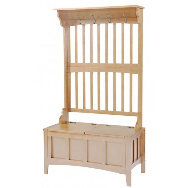 Linon Hall Tree With Storage Bench Hover