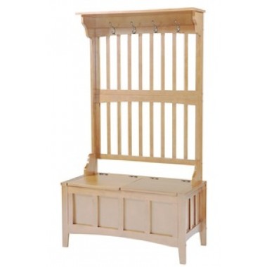 Linon Hall Tree With Storage Bench