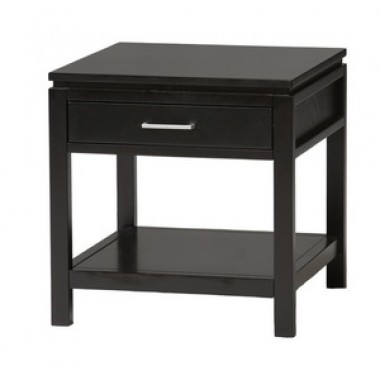 Linon Sutton Black End Table