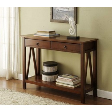 Linon Titian Console Table Antique