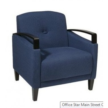 Avenue Six Main Street Chair - Indigo Hover