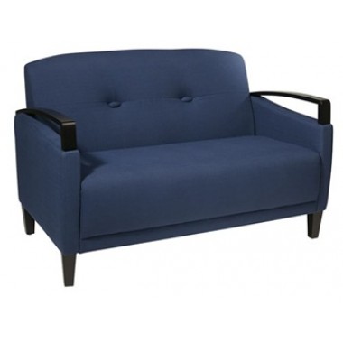 Avenue Six Main Street Loveseat - Indigo Hover