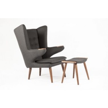 Stilnovo The Olsen Lounge Chair with Ottoman