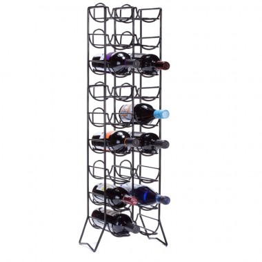 Oenophilia Scaffovino 18 Floor Rack, Black Hover
