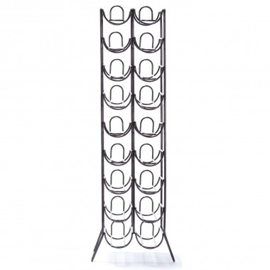 Oenophilia Scaffovino 18 Floor Rack, Black Hover