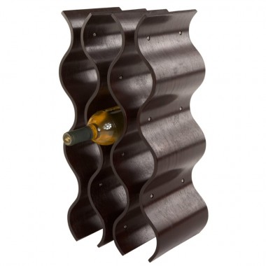 Oenophilia Bali 12 Wine Rack, Ebony Hover