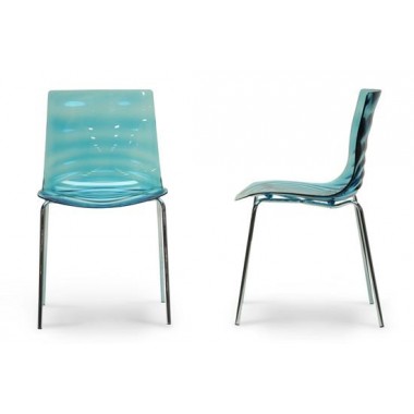 Baxton Studio Marisse Plastic Modern Dining Chair - Set of 2 Hover