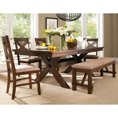 Powell 6 Piece Wd Kraven Dining Set