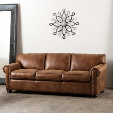 Diamond Sofa Rexford Sofa in Bomber Brown