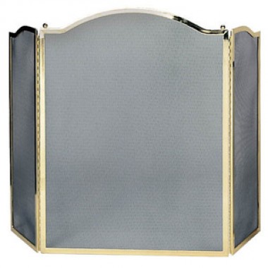 Fireside America 3 Panel Center Arch Screen