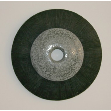 Screen Gems Sandstone Fine Polished Wall Decor Double Layer w/ Glass Pieces - Set of 2