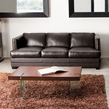 Diamond Sofa Sonoma Sofa with Nail Head Accent