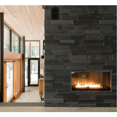 Spark Modern Fires - Fire Ribbon Direct Vent Vu Thru - 3FT and 4FT  WIth Mandatory Safety Screen 