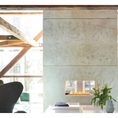 Spark Modern Fires - Fire Ribbon Direct Vent Vu Thru - 3FT and 4FT  WIth Mandatory Safety Screen  Hover