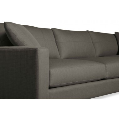 TrueModern Dane 90'' Sofa with Chaise Hover
