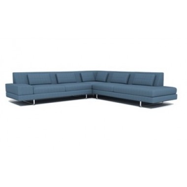 TrueModern Hamlin Corner Sectional with Bumper