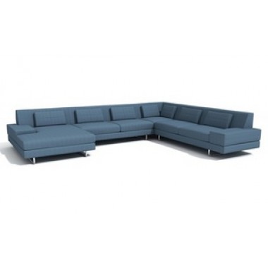 TrueModern Hamlin Corner Sectional with Chaise