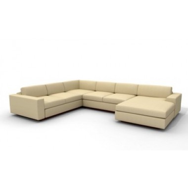 TrueModern Jackson FME Corner Sectional with Chaise