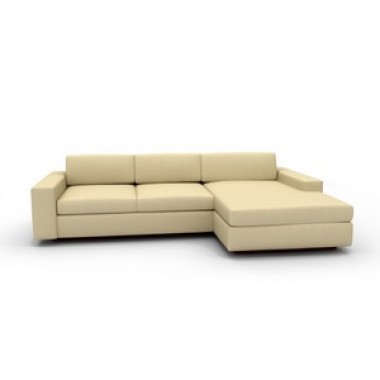TrueModern Jackson 104" Sofa with Chaise