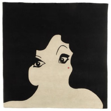 Twinkle Living Glamour Girl Mat in Black