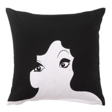 Twinkle Living Glamour Girl Throw Pillow